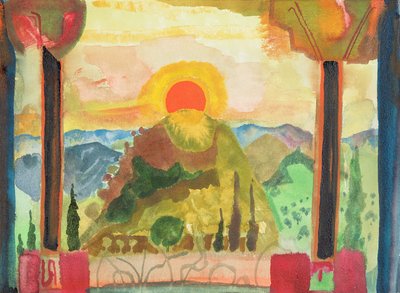 Sundown Over Abruzzi by Michael Chase
